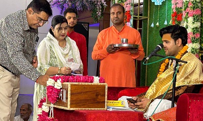 रामायण मंदिर में गूंजे श्रीराम के जयकारे