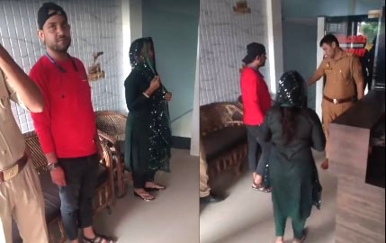 Badaun News : मुस्लिम युवक के साथ होटल में पकड़ी गई हिंदू युवती