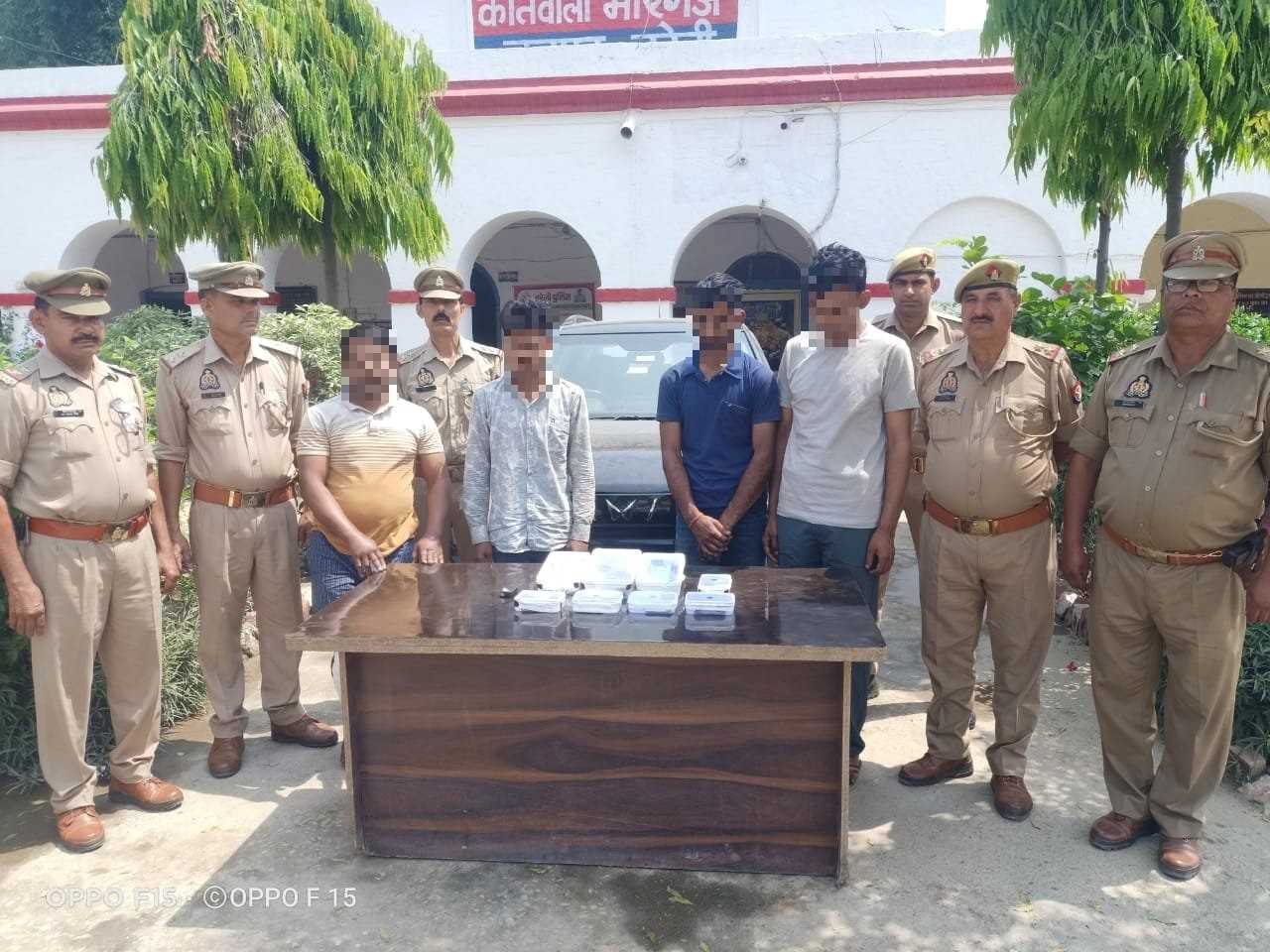  Bareilly News: बरेली में  मुठभेड़ के दौरान चार बदमाश गिरफ्तार, पैर में गोली लगने से एक बदमाश घायल 