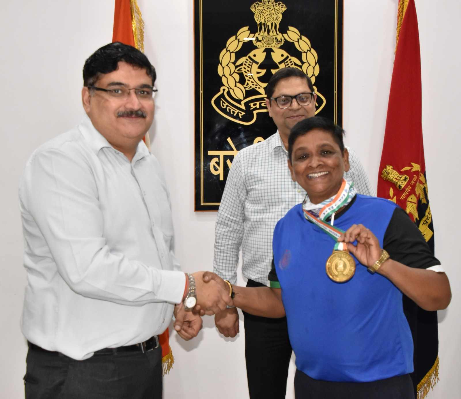 टेबल टेनिस में मधु ने सोना जीतकर देशभर में रोशन किया बरेली का नाम, एडीजी ने दीं शुभकामनाएं