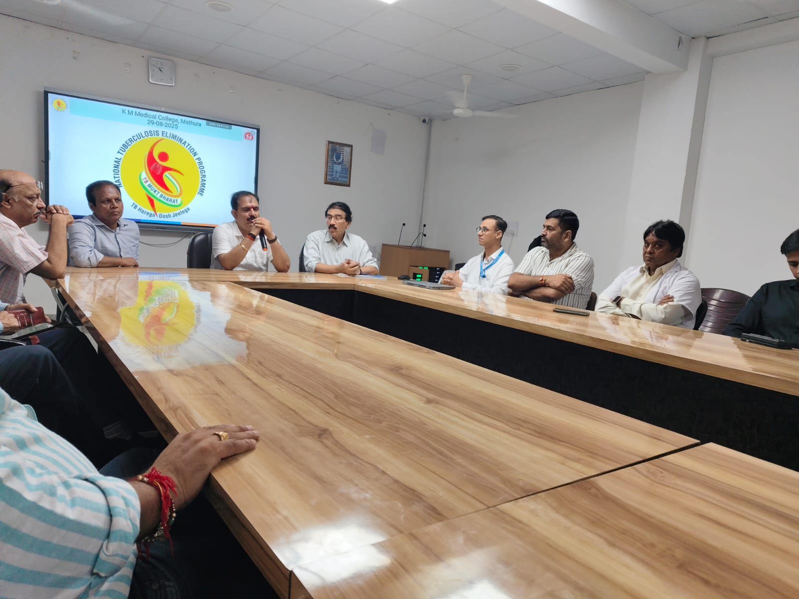  Mathura News: टीबी हारेगा, देश जीतेगा... संकल्प से ही लक्ष्य की प्राप्ति सम्भव: किशन चौधरी