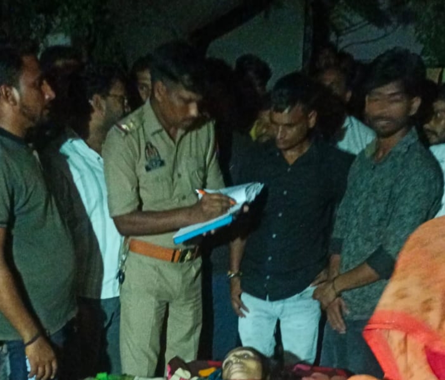 Kasganj news टीवी की बीमारी से संदिग्ध ग्रसित महिला की संदिग्ध मौत,