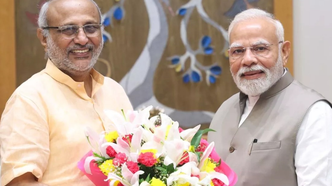 सीपी राधाकृष्णन देश के नए उपराष्ट्रपति, विपक्षी प्रत्याशी सुदर्शन रेड्डी को 152 वोटों से हराया