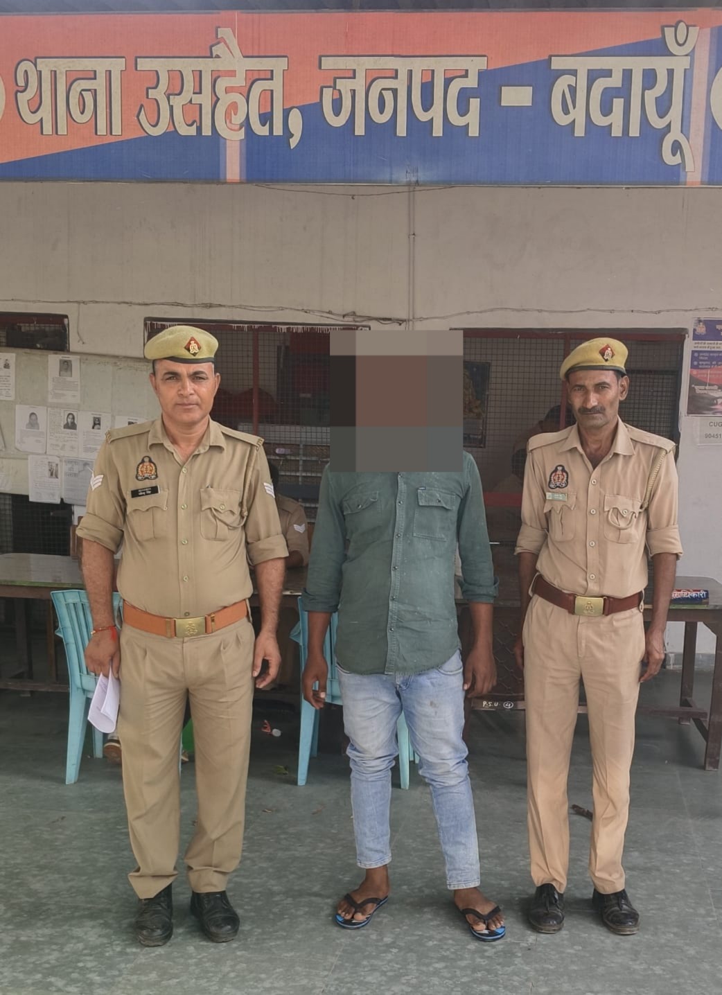 Badaun News:दुष्कर्म और पॉक्सो एक्ट में वांछित अभियुक्त यासर उर्फ सैफ को उसहैत पुलिस ने किया गिरफ्तार