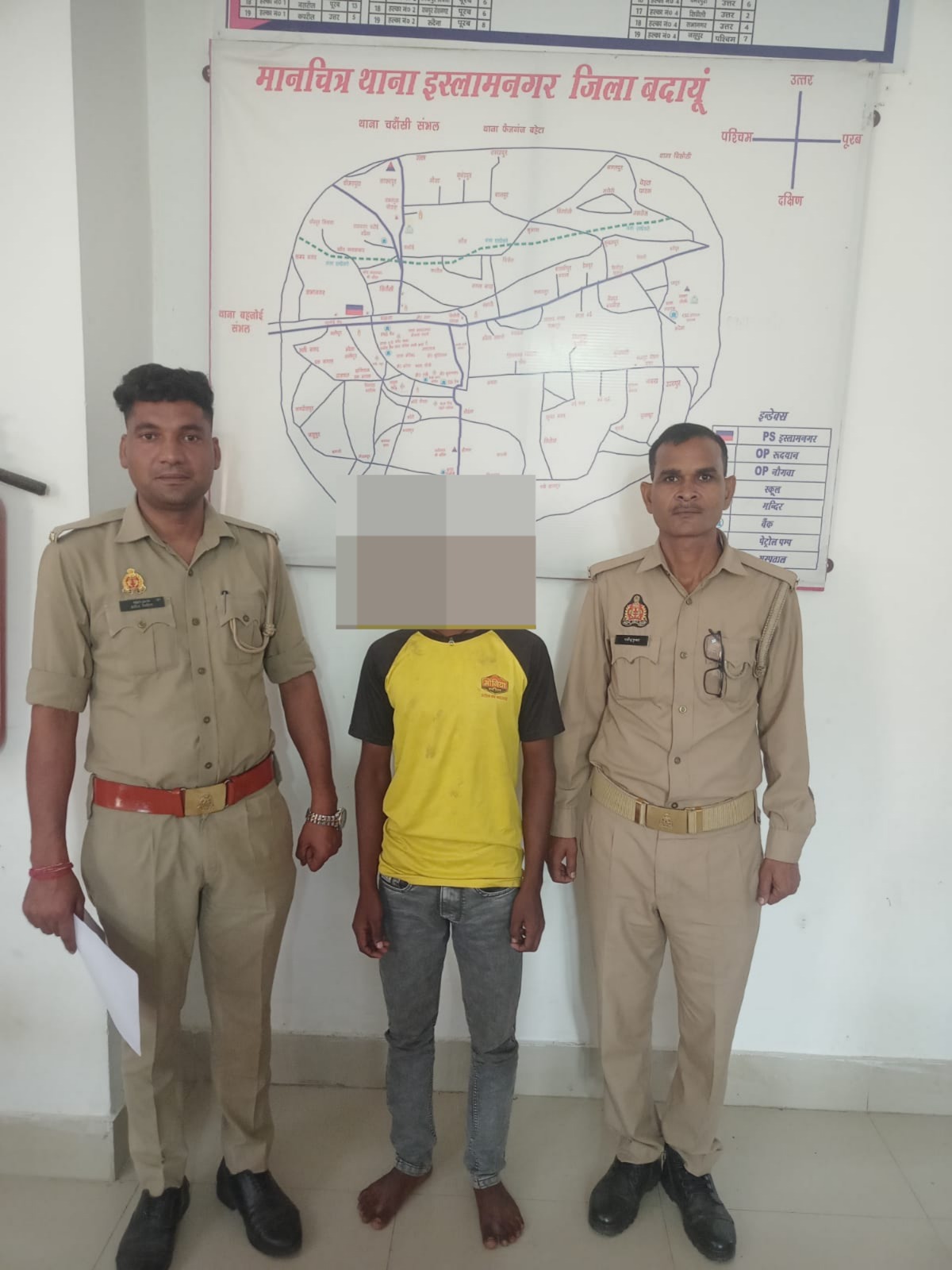 Badaun News:इस्लामनगर पुलिस को बड़ी कामयाबी: चोरी हुआ स्वराज ट्रैक्टर सहित शातिर चोर गिरफ्तार