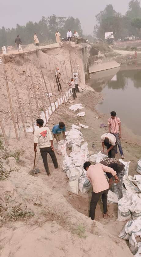 Bareilly News :  खबर छपी तो जागा सिस्टम, कार्तिक मेला मार्ग का निर्माण शुरू 