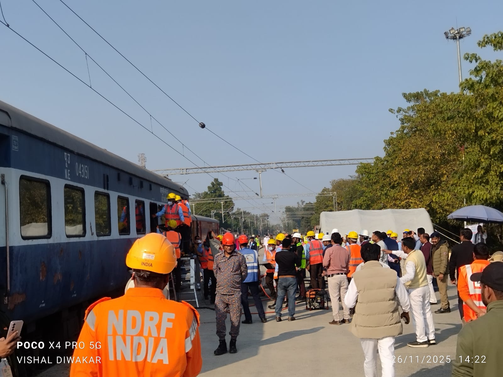 Bareilly News – बहेड़ी रेलवे स्टेशन पर सुरक्षा मॉक ड्रिल का सफल आयोजन