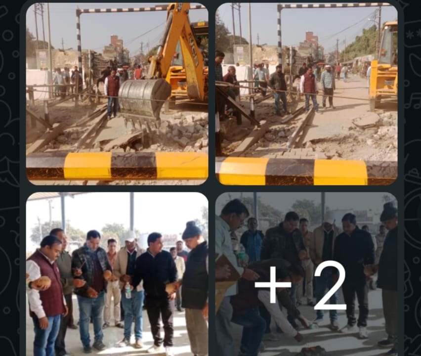 KASGANJ NEWS कासगंज में सहावर गेट रेलवे अंडरपास हुआ शुरू, जाम से मिलेगी स्थायी राहत
