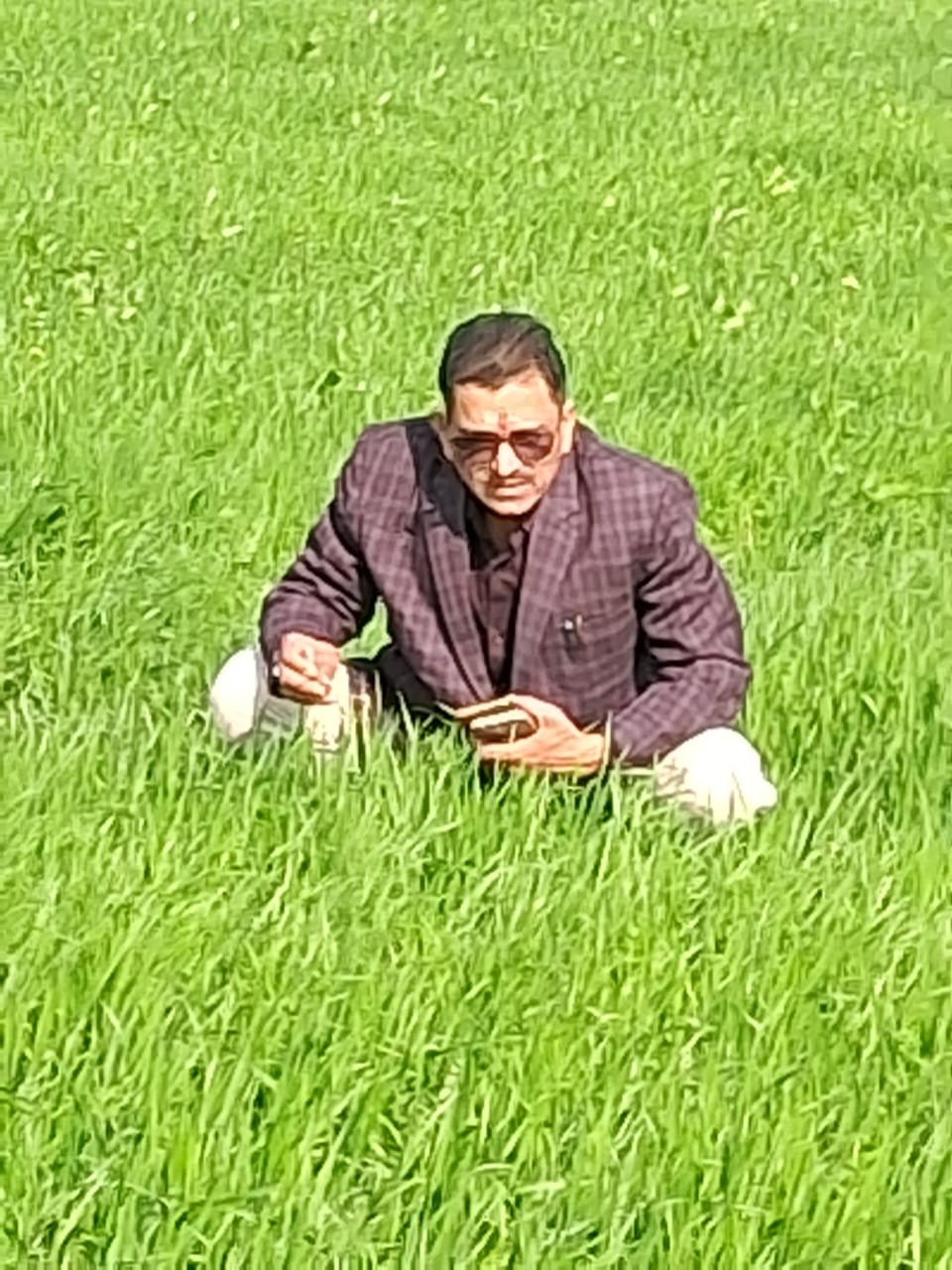 KASGANJ NEWS कासगंज: गेहूं में balanced पोषण हेतु किसानों को नैनो यूरिया प्रयोग की सलाह, उत्पादन व गुणवत्ता में होगी वृद्धि