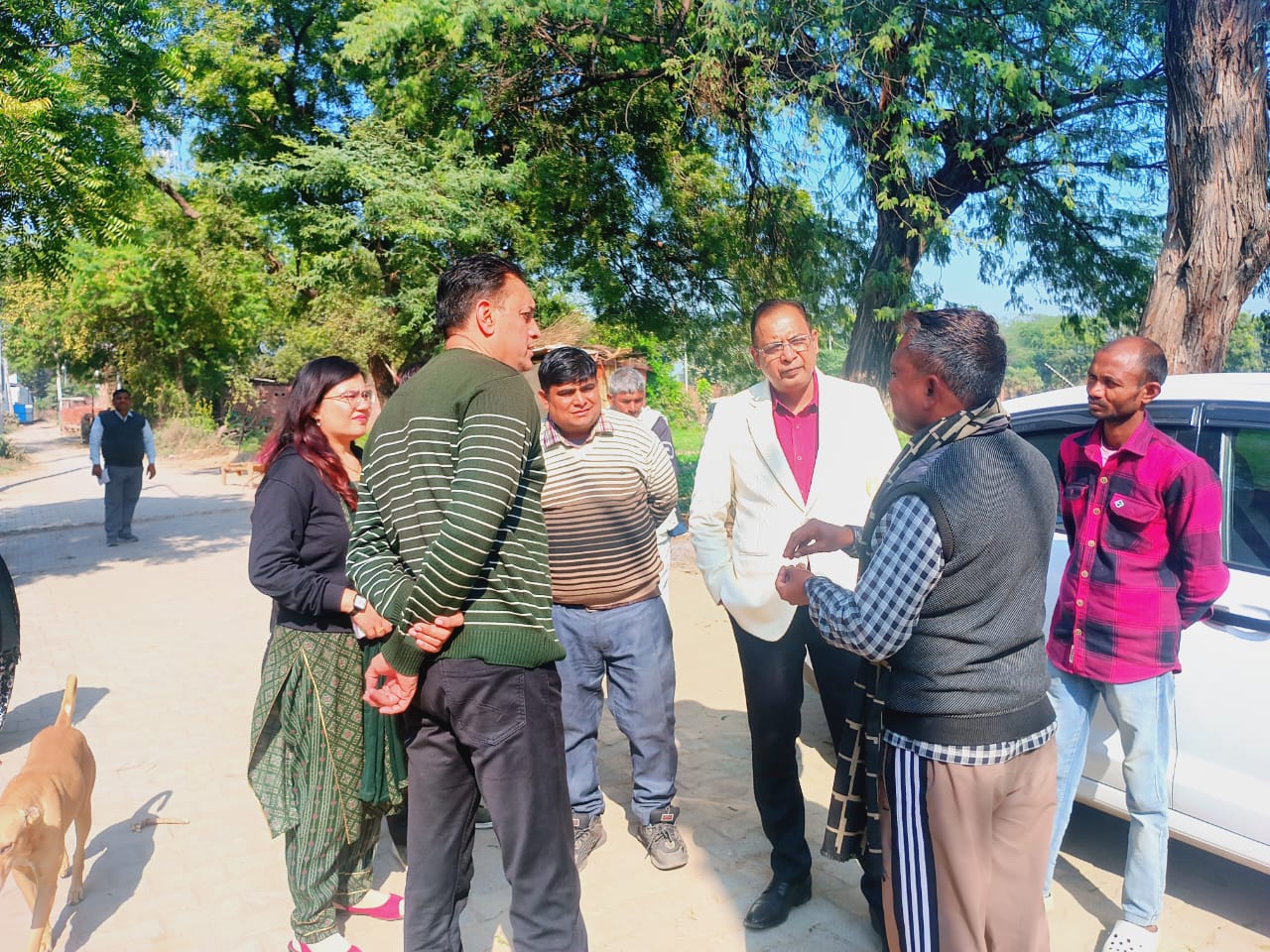 Mathura News: विशेष अभियान चलाकर छूटे बच्चों को टीके लगाए 