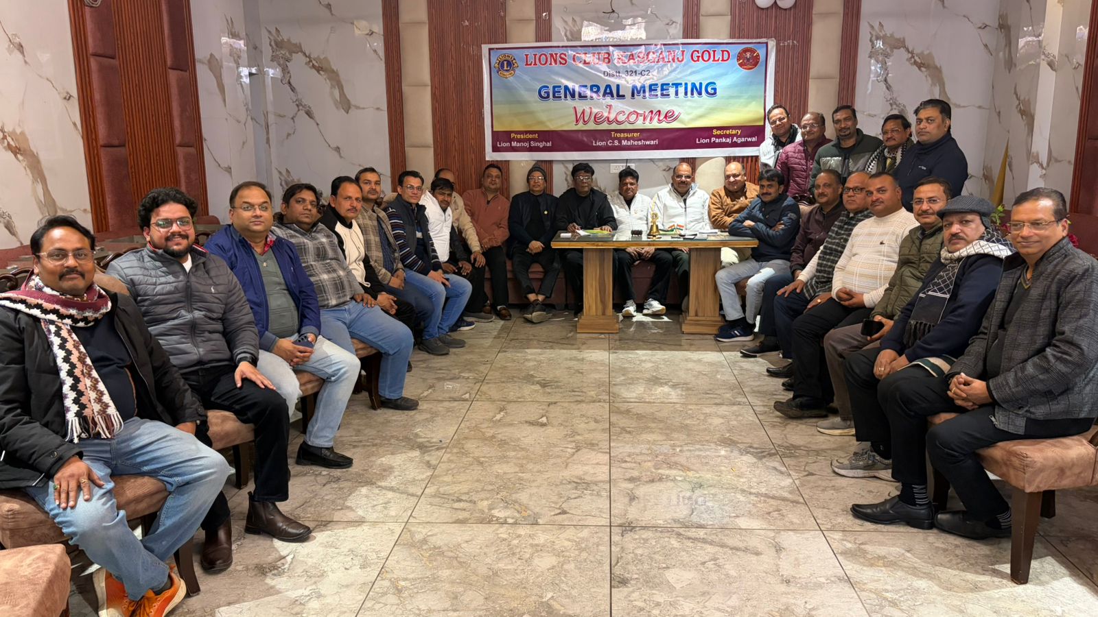 KASGANJ NEWS लायंस क्लब कासगंज गोल्ड की मासिक बैठक सम्पन्न, जनवरी में सेवा व सांस्कृतिक कार्यक्रमों का ऐलान