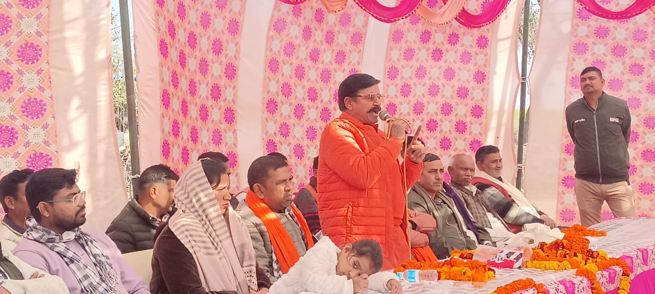 Badaun News :सदर विधायक महेश चंद्र गुप्ता ने किया वारात घर का लोकार्पण