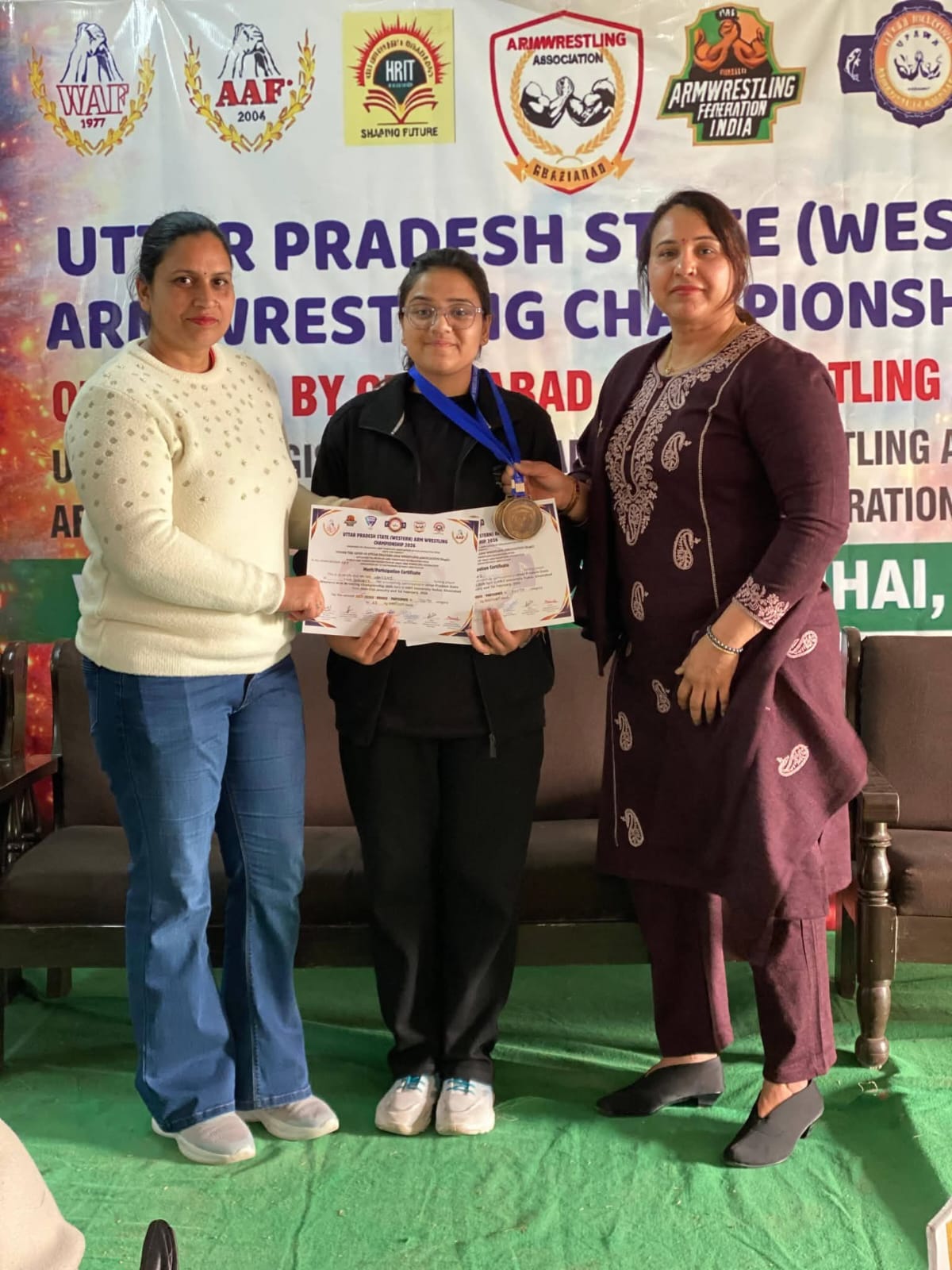 KASGANJ NEWS सोरों की बेटी बनी प्रदेश की चैंपियन, बंदिनी उपाध्याय ने जीता स्वर्ण पदक