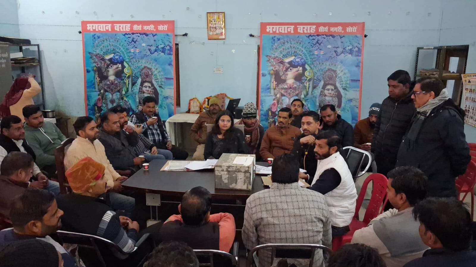 KASGANJ NEWS खुली बोली से बढ़ा सोरों नगर पालिका का राजस्व, दो बारात घर व यात्री निवास का सफल ठेका आवंटन