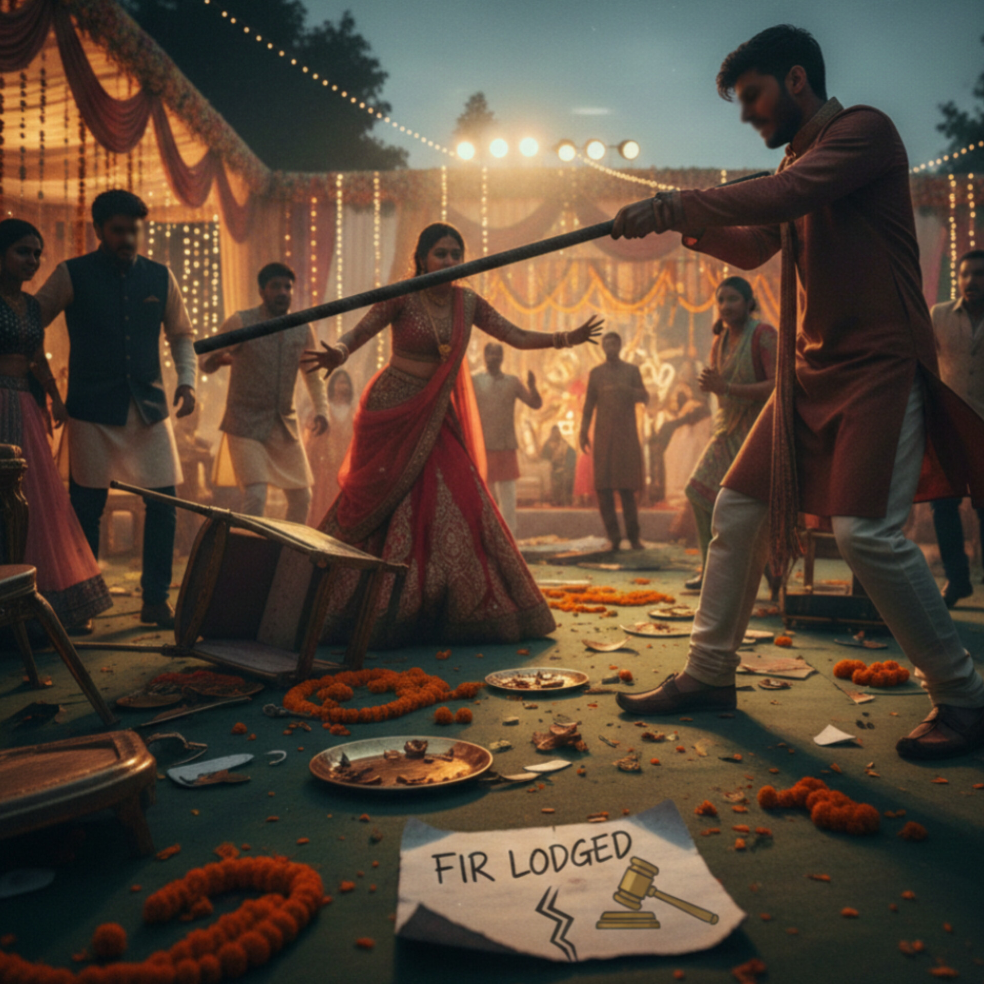 कासगंज अखिल भारतीय क्षत्रिय महासभा के जिलाध्यक्ष पर शादी समारोह में जानलेवा हमला, रिपोर्ट दर्ज