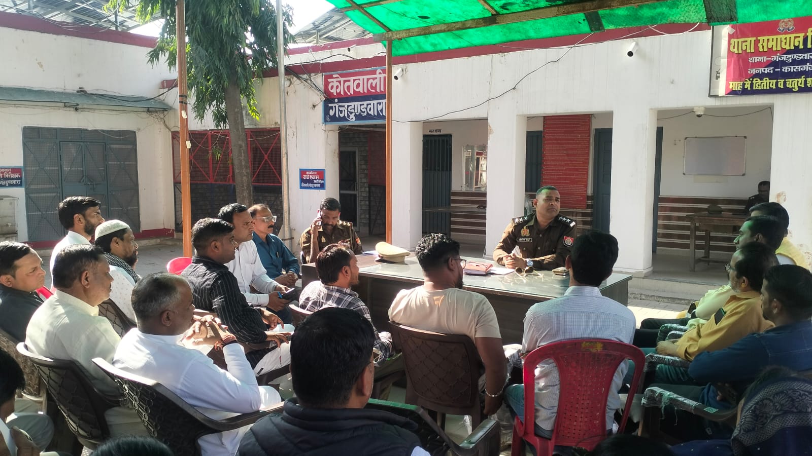 KASGANJ:होली में हुड़दंग किया तो खैर नहीं! सीओ पटियाली संदीप वर्मा का सख्त अल्टीमेटम,कोतवाली प्रभारी राधेश्याम की दो टूक- रंग में भंग डालने वालों पर रहेगी पैनी नजर