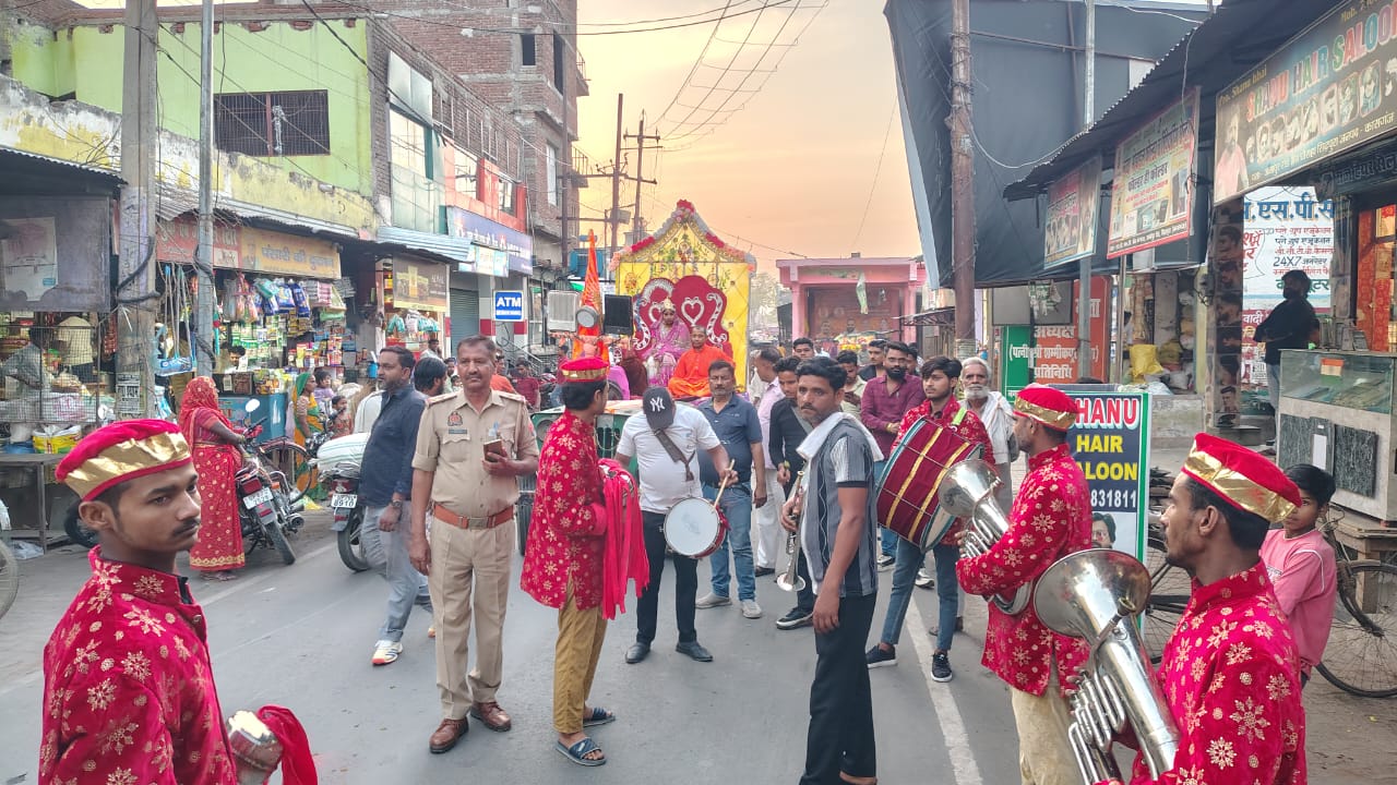 KASGANJ:भक्ति और उत्साह के बीच सिढपुरा मे शुरू हुआ 20 दिवसीय गंगासागर मेला, गंगा माँ के डोले के साथ निकली भव्य शोभायात्रा