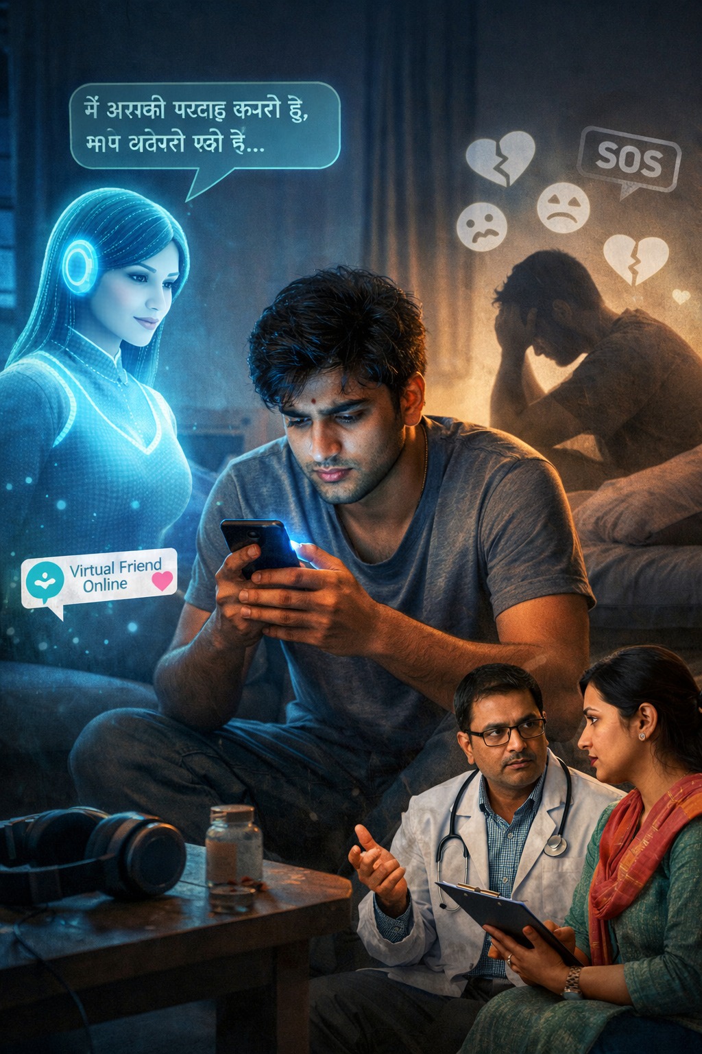 बरेली न्यूज: ब्रेकअप, डर, चिंता और खौफ में एआई का सहारा ले रहे युवा