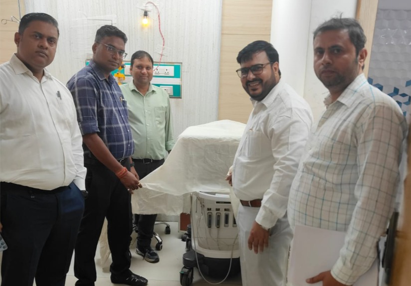 मथुरा हार्ट इंस्टीट्यूट की अल्ट्रासाउंड मशीन सील...जानिए क्यों