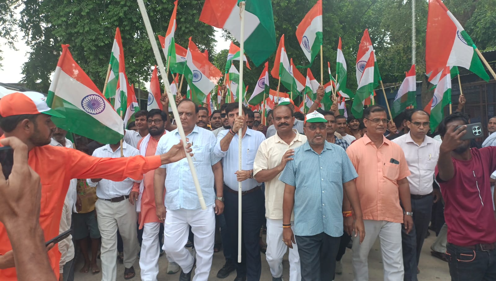 भाजपा मंडल पटियाली ने निकाली भव्य तिरंगा यात्रा, 1500 लोगों ने दिया राष्ट्रभक्ति का संदेश