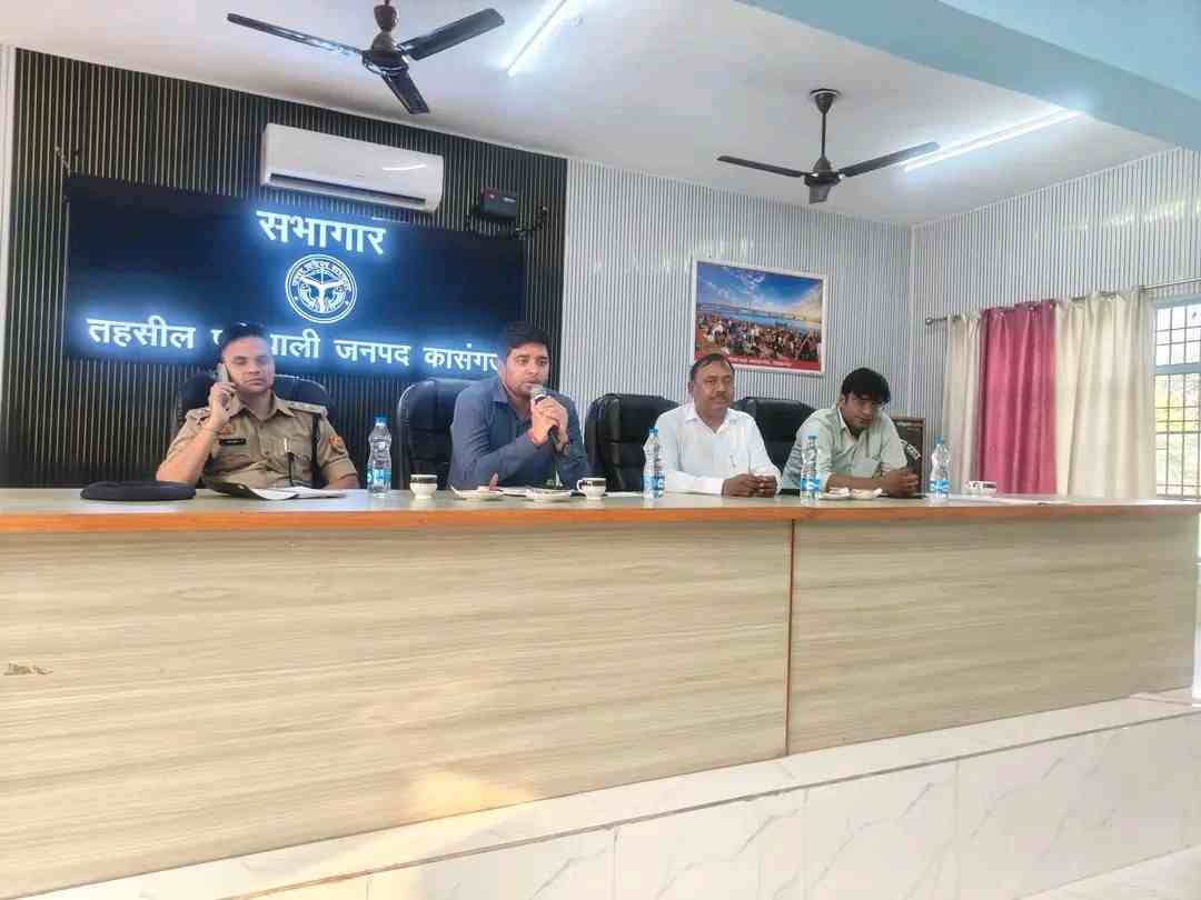 नवरात्रि से दशहरा तक सुरक्षा का पहरा, तहसील पटियाली में प्रशासन सख्त; डीजे की तेज आवाज पर कार्रवाई की चेतावनी